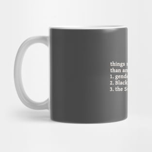 Things More Dangerous Than Antifa Mug